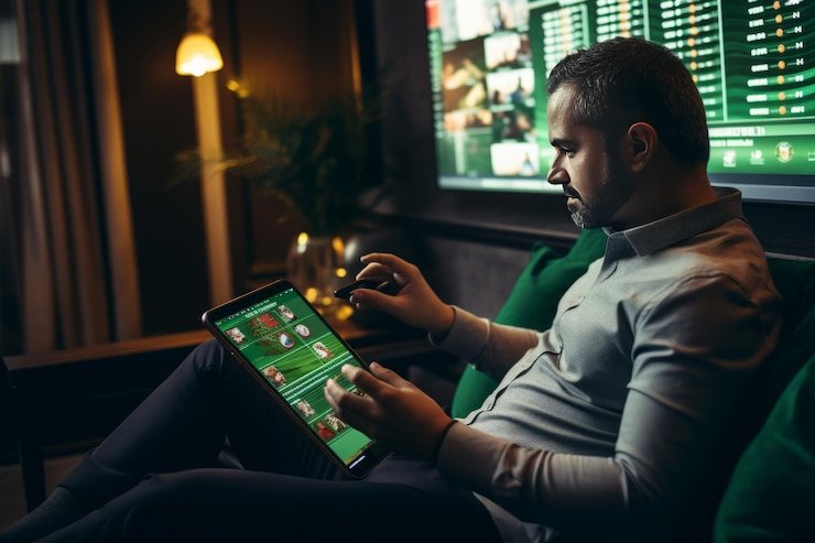 Layar permainan dan transaksi pembayaran di aplikasi bolahiu
